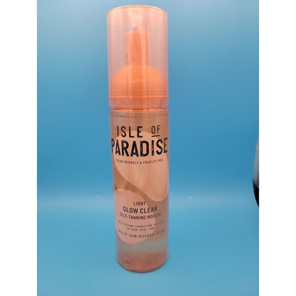 Isle of Paradise Other - SEALED Isle of Paradise GLOW CLEAR Self-Tanning Mousse LIGHT - 200 ml - New